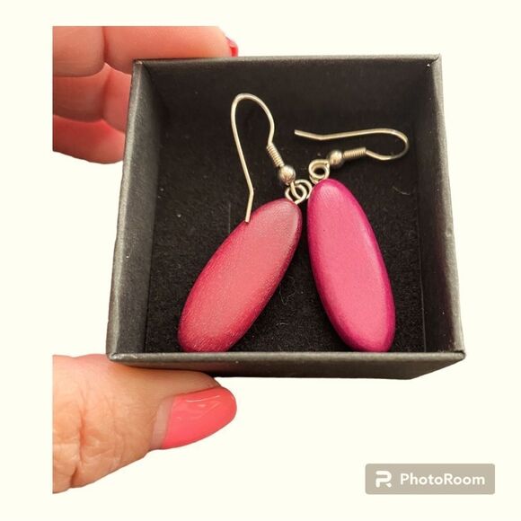 Handmade Dangle Earrings - Picture 1 of 3